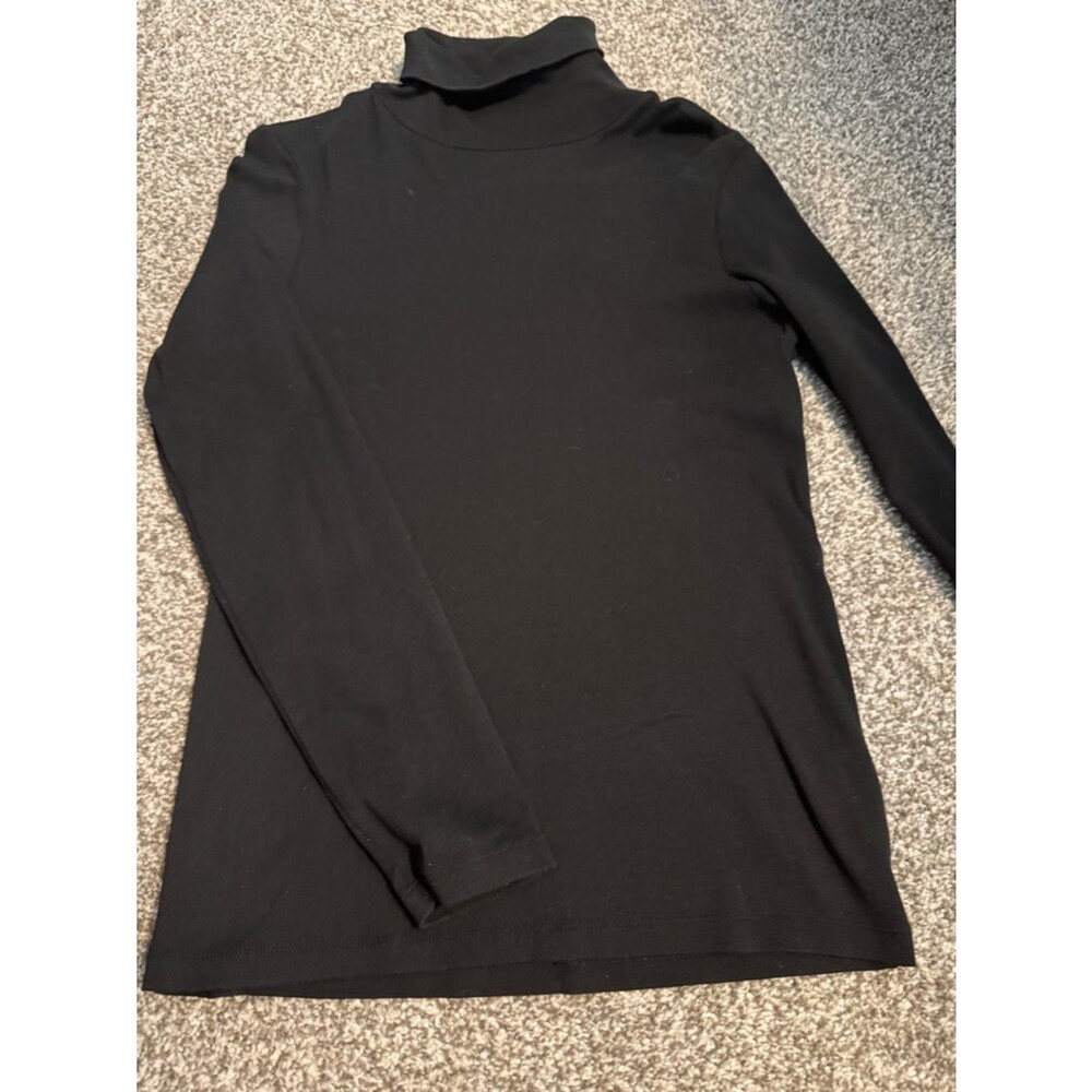 JCrew Women’s Black Turtleneck Shirt